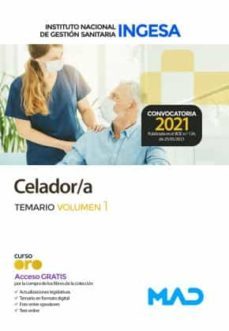 Celador Del Instituto Nacional De Gestión Sanitaria (Ingesa). Temario Volumen 1