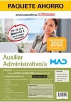 Paquete Ahorro Auxiliar Administrativo/A. Ayuntamiento De Cordoba