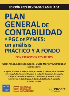 Plan General De Contabilidad Y Pgc De Pymes 2022