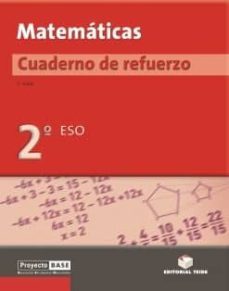 Cuaderno Refuerzo Matematicas 2º Eso (Con Solucionario)