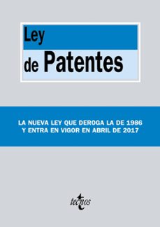 Ley De Patentes: Ley 24/2015, De 24 De Julio