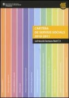 Cartera De Serveis Socials 2010 - 2011 (Edición En Catalán)