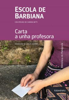 Carta A Unha Profesora (Edición En Gallego)