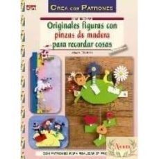 Originales Figuras Con Pinzas De Madera Para Recordar Cosas