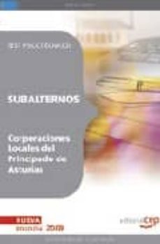 Subalternos Corporaciones Locales Del Principado De Asturias: Tes T Psicotecnicos