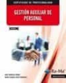 Gestion Auxiliar De Personal. (Mf0980_2)