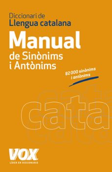Diccionari Manual De Llengua Catalana: Sinonims I Antonims (2ª Ed ) (Edición En Catalán)