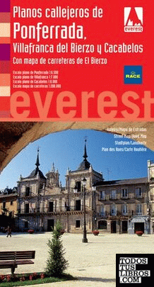 Ponferrada , Villafranca Del Bierzo, Cacabelos: Plano Callejero ( Escala 1: 6000)